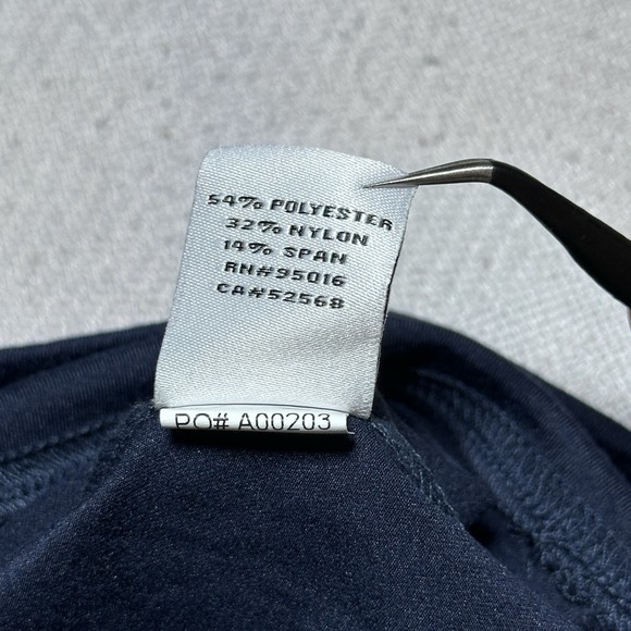 NEW Straight Down Ballard 1/4 Zip Golf Pullover Mens Medium Navy Performance NWT - Picture 6 of 13